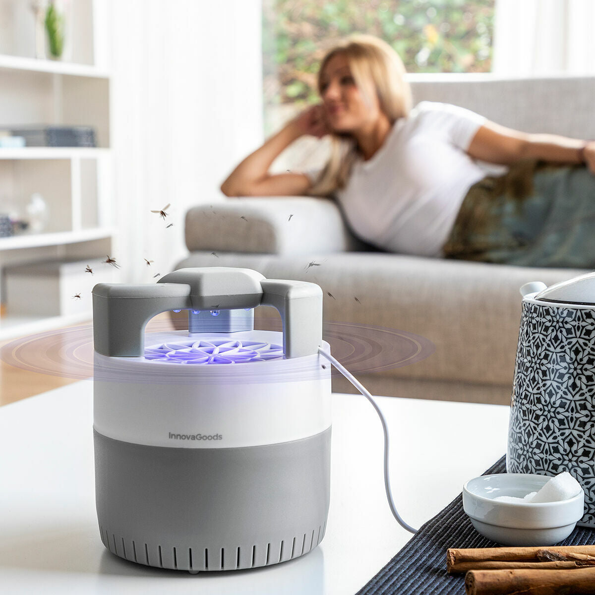 Anti-mosquito Suction Lamp KL Silen InnovaGoods-0